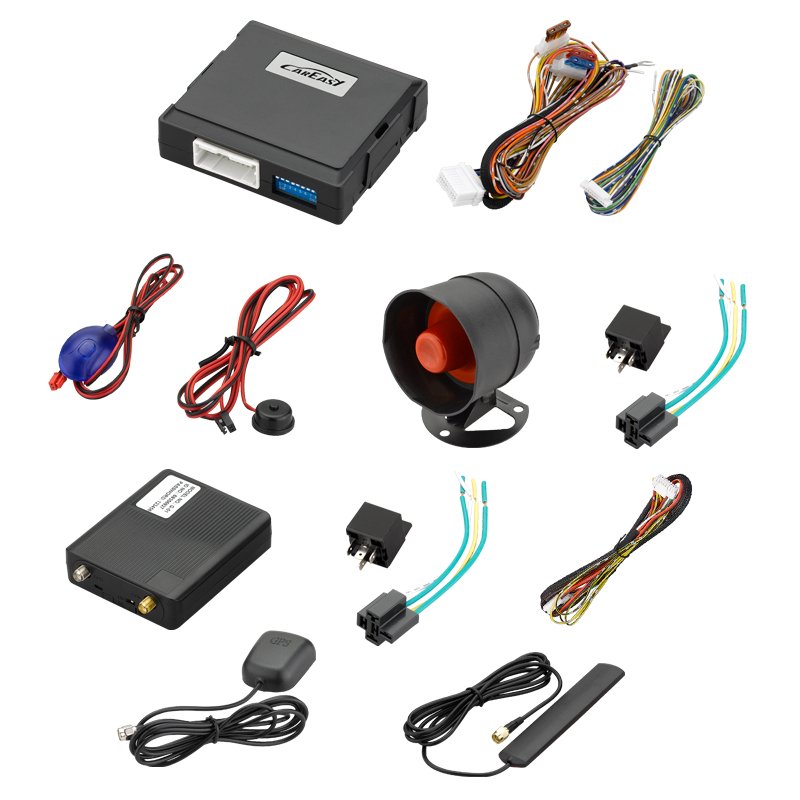 Two-way 4G GSM/GPS Upgrade Car Alarm System with LED Status Indicator