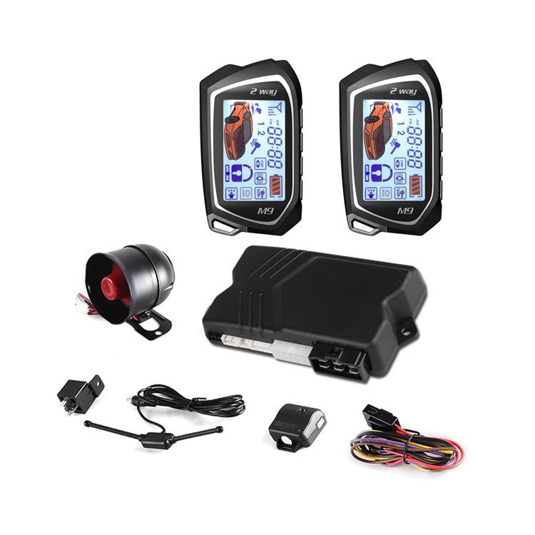 Smart Phone Basic 2Way Shock Cyclone Car Alarm Nisan System Ultrasonic Sensor Frequency Scanner Car Door Sensor Alarm