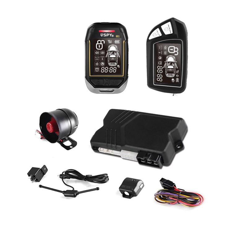Smart Phone Basic 2Way Shock Cyclone Car Alarm Nisan System Ultrasonic Sensor Frequency Scanner Car Door Sensor Alarm