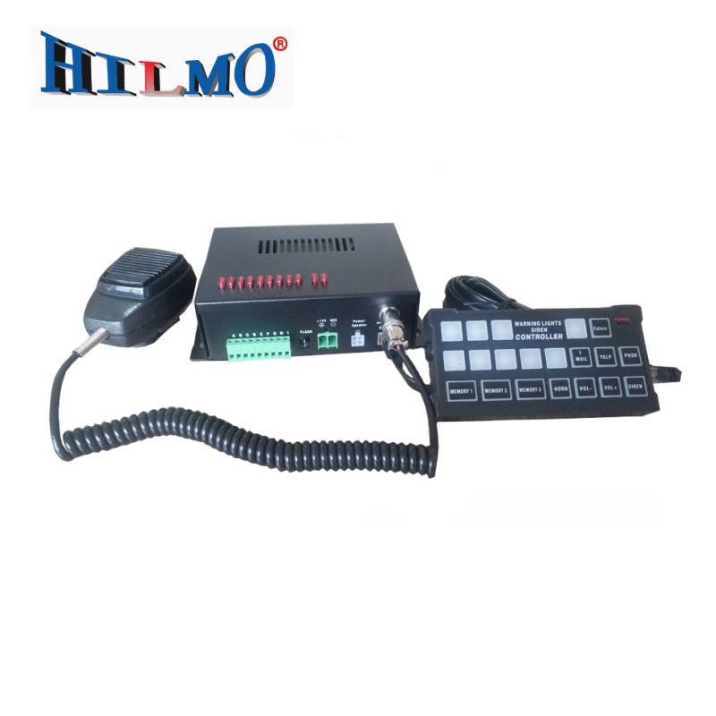 100W Multi-Tone Electronic Siren Amplifier Car and Truck Alarm System