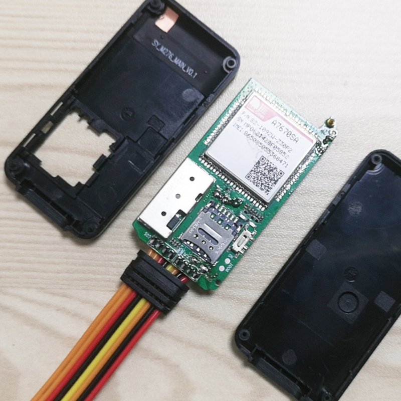 4G+2G IP67waterproof GPS Tracking Device,SOS,Alarm,engine Cut-off, IButton for Driver Identification with A7670SA Chip