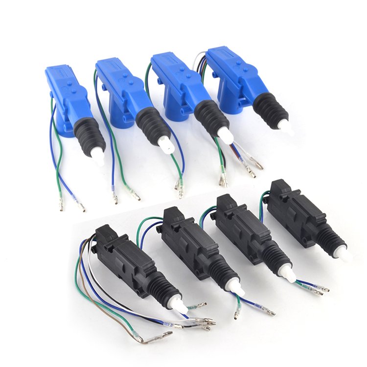 Car Central Locking System Universal 2 Wires 5 Wires Power Actuator Car Door Lock Central Locking System