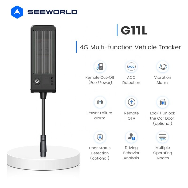 4G Good Price Car Rastreador GPS Tracker to Monitor on Phone APP Support Lock Vehicle Door