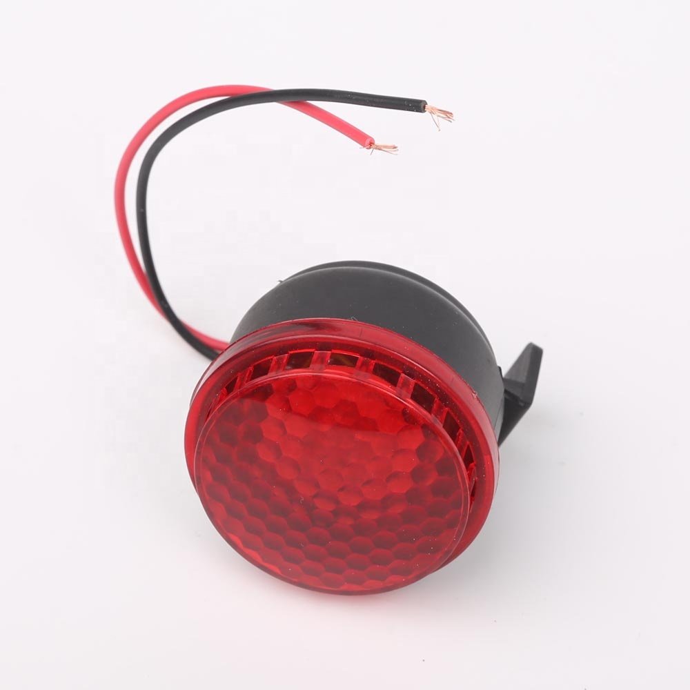 12-24V Siren Horn Warning Car Alarm Speaker Buzzer Siren Led Warning Lights