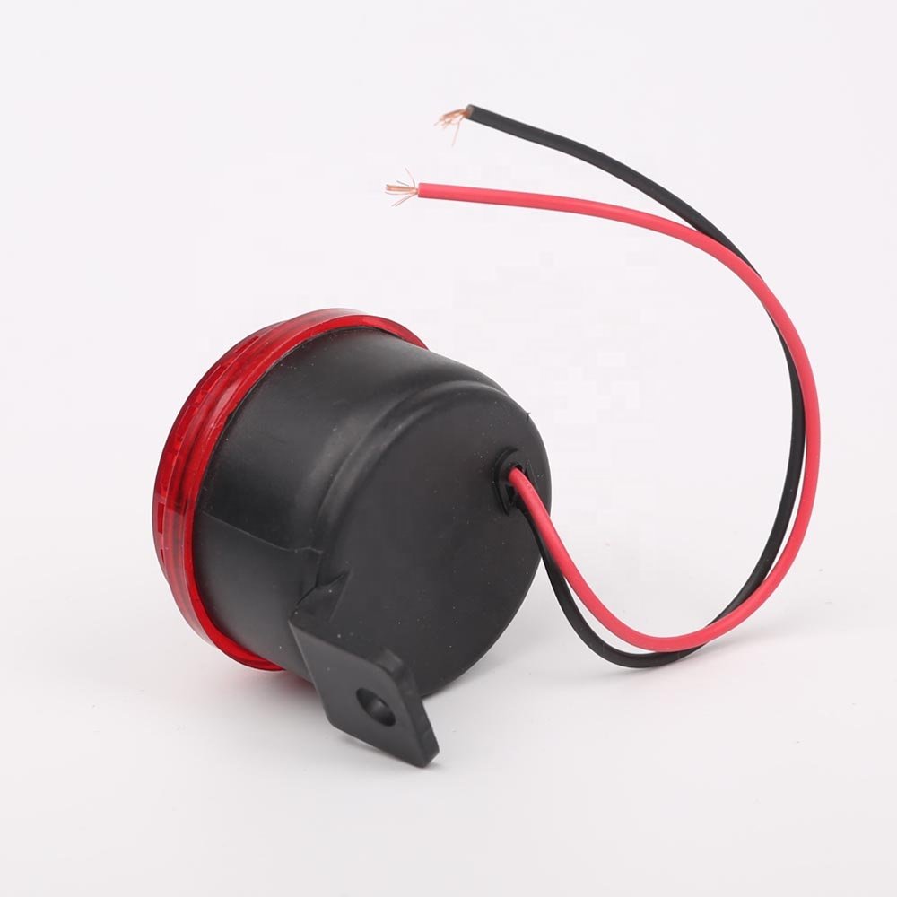 12-24V Siren Horn Warning Car Alarm Speaker Buzzer Siren Led Warning Lights