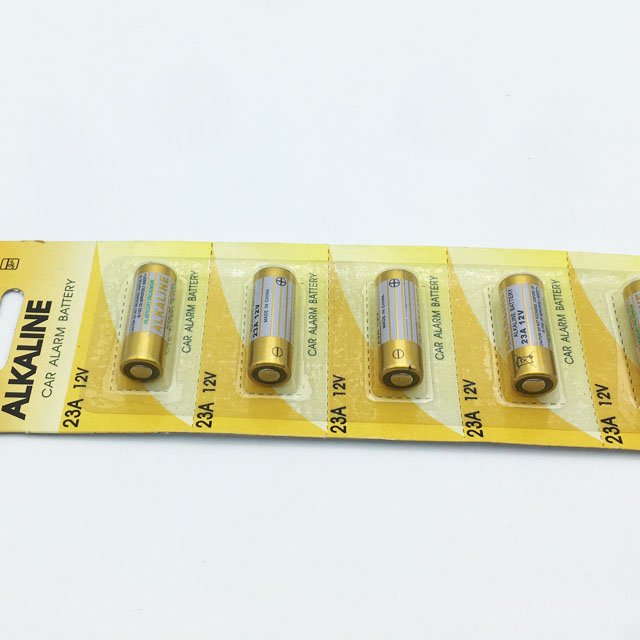 Super Non Rechargeable 23A 12V Alkaline Dry Battery 12V 23A A23 LR23a for Car Remote Control
