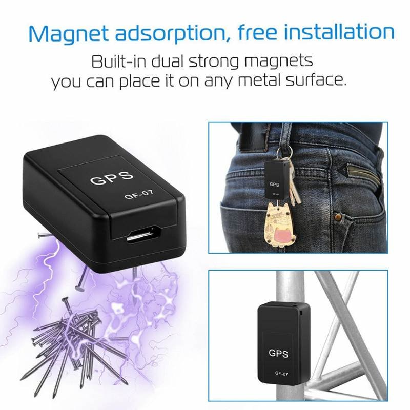 GF-07 Car GPS Mini Tracker Real Time Tracking Anti-Theft Anti-Lost for Pets Children SIM Message Positioner