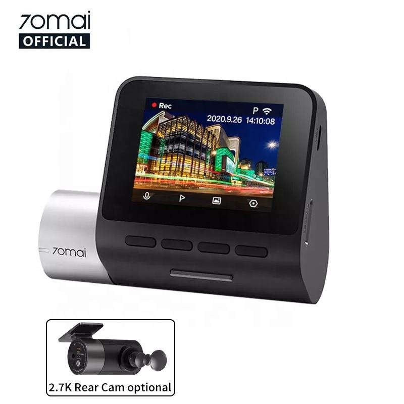 Original Global Version Vehicle Recorder GPS Dual Sight 70mai Car Video Black Box Camera Dash Cam 70Mai Dash Cam A500S