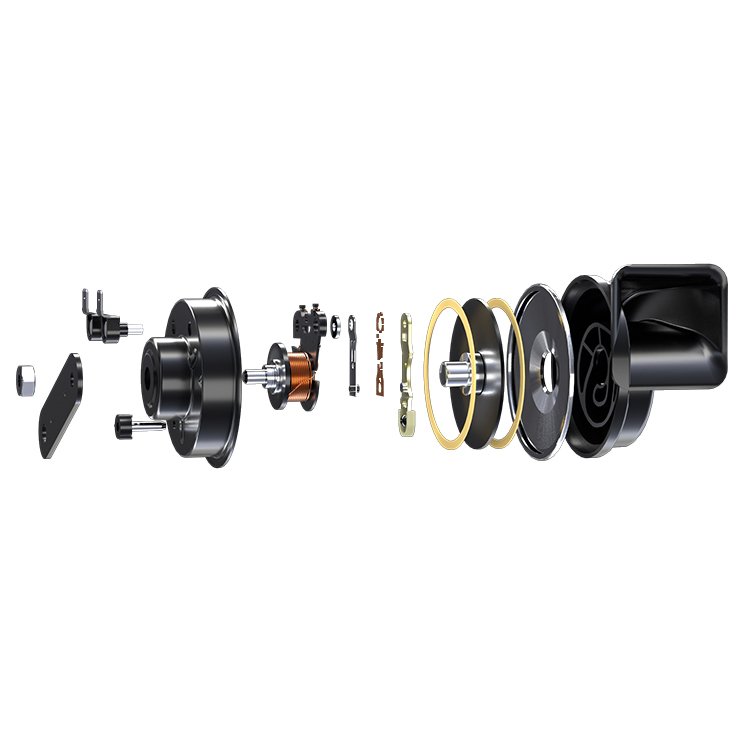Electric l Horn 12V Snail Car Horn Two-Tone Fanfare with 410db-510db Sound Durable Aluminum 2-Way Speaker Design New Condition