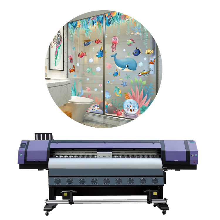 SPRINTER UV Printer ES1800 1.8m Eco Solvent Printer with 2 Printhead for Soft Film