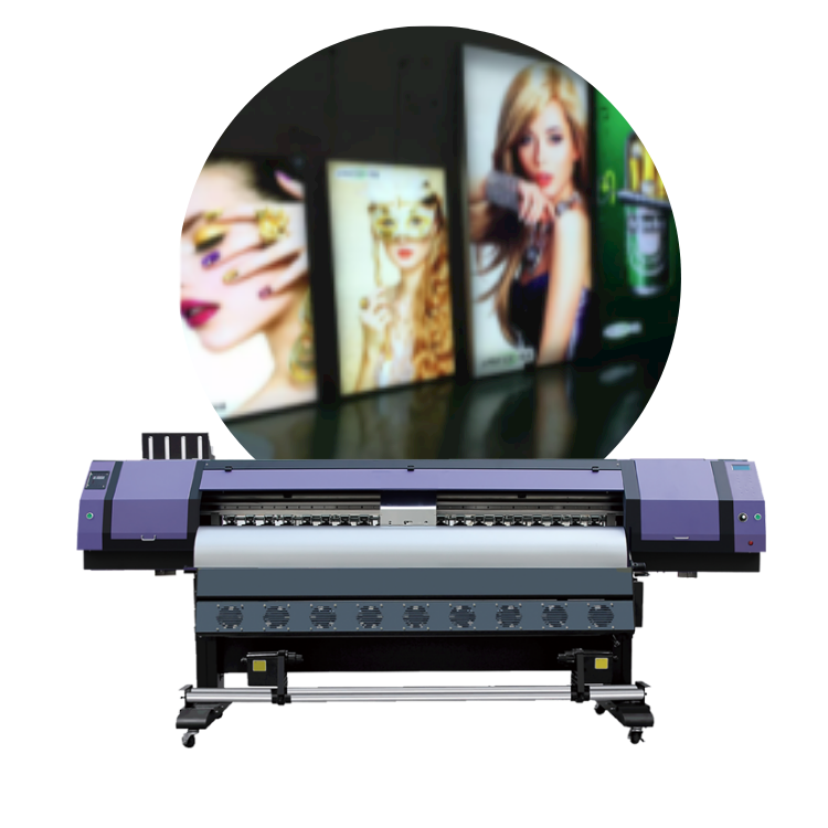 SPRINTER UV Printer ES1800 1.8m Eco Solvent Printer with 2 Printhead for Soft Film