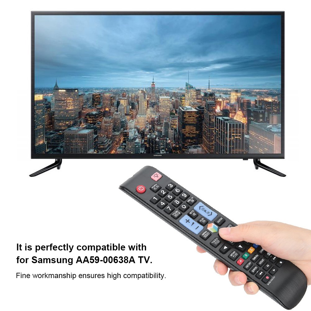 Replacement TV Remote Control for Samsung AA59-00638A PS51E8000GM PS60E8000GM PS64E8000GM
