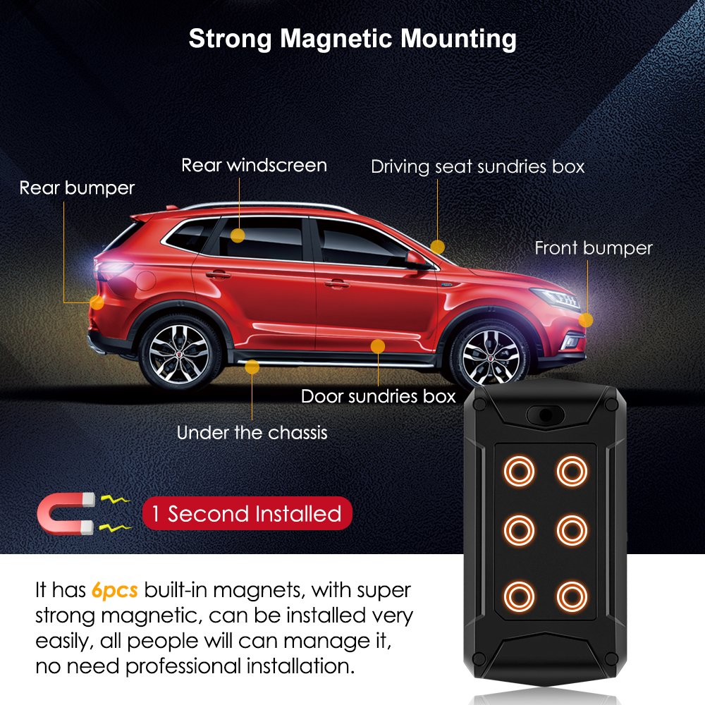 Free Software Waterproof Asset Locator 5000mAh Micodus ML500 Wireless Portable Tracking Device Magnetic Gps Tracker Real Time