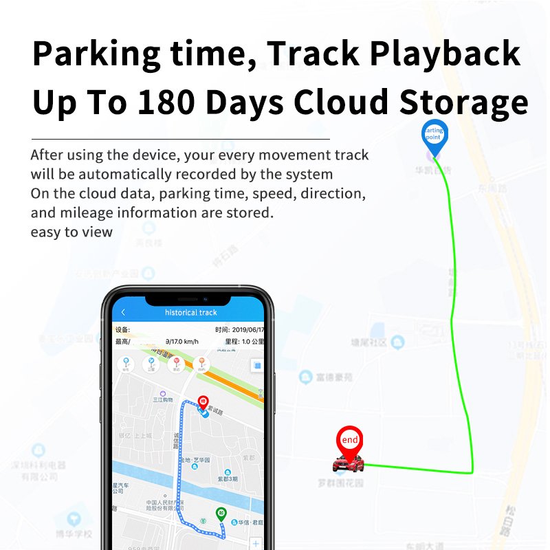 Waterproof 4G 2G ACC Alarm Cheapest Car GPS Tracker GPS Tracking Device for Automotive Motorcycle Electric Car