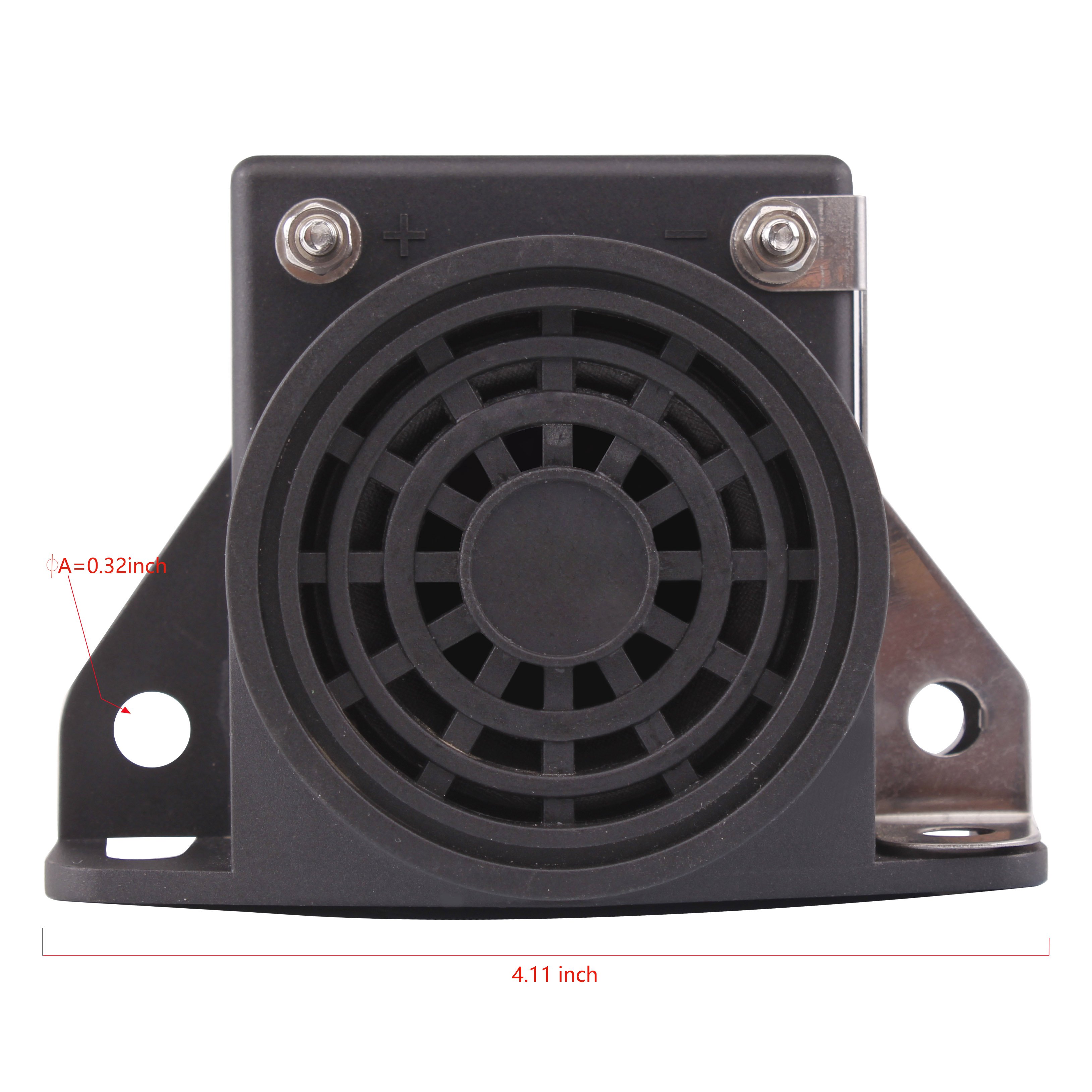 B-Truck Back-up Alarm 105dB 12V/48V Car Reverse Horn BIBI Buzzer Warning Alarm Siren Waterproof Industrial Heavy-Duty Backup