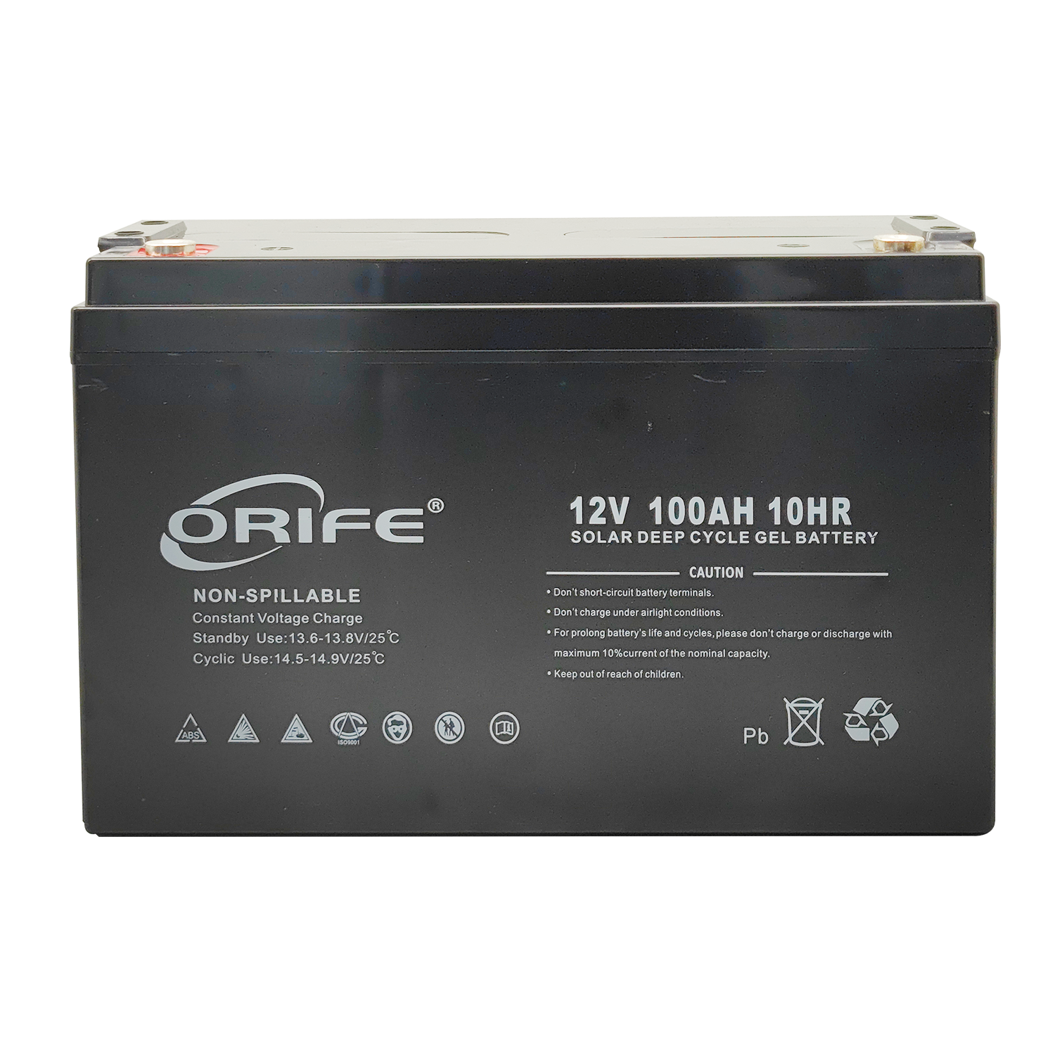 ORIFE Filling Supplier Component 12v 24v 100ah Replacement Lead Acid Batteries