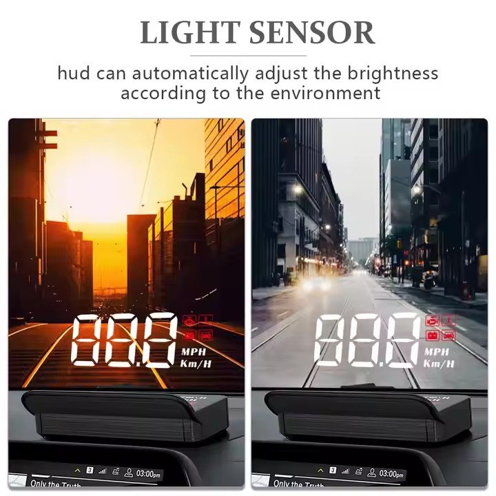 Head-Up Display M3 HUD Obd2 Trip Computer Speed Projector OBD2 Auto On-Board Computer Fuel Mileage Alarm Car Accessories