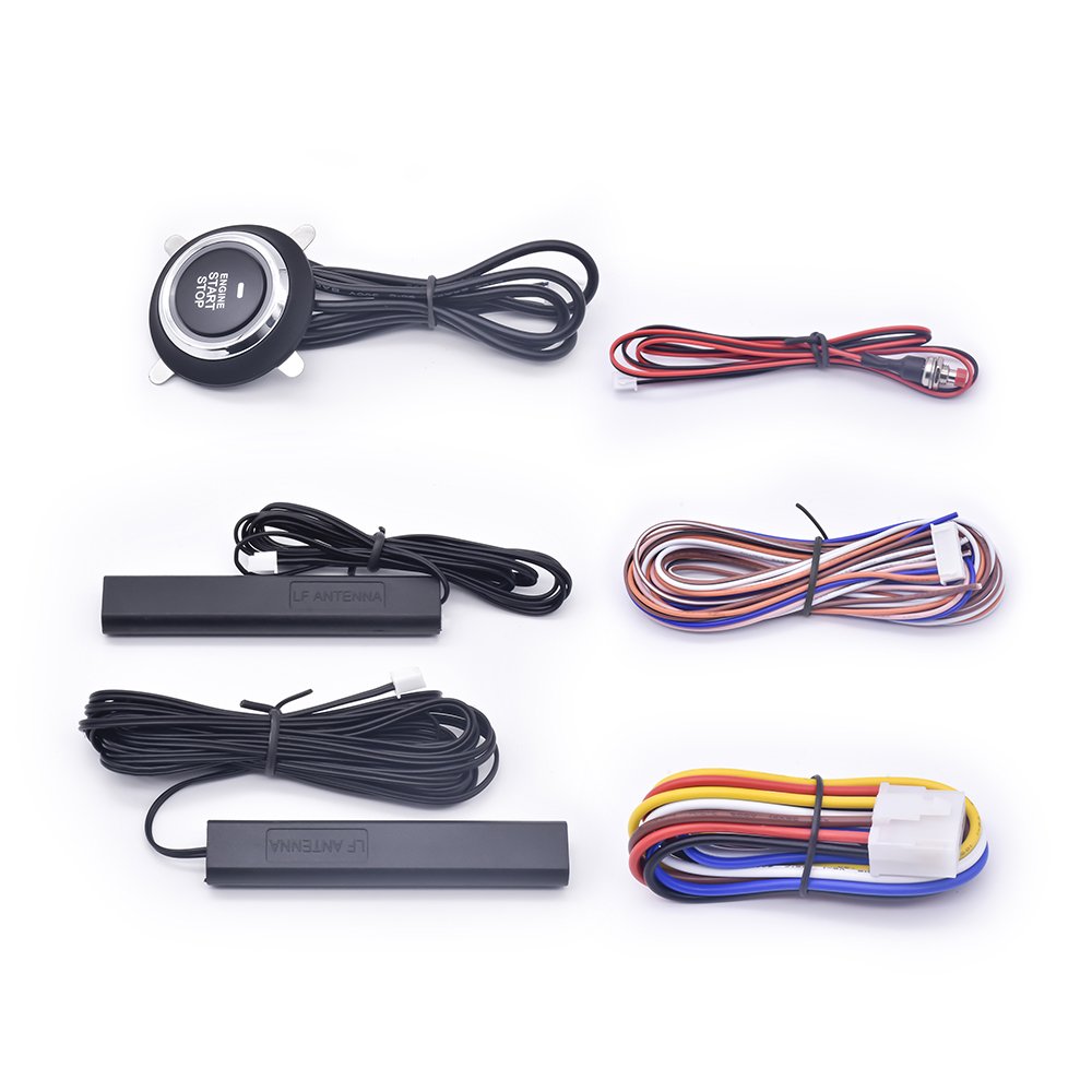 Push Button Remote Engine Start Stop PKE Smart Car Alarm System for Toyota Audi Cars
