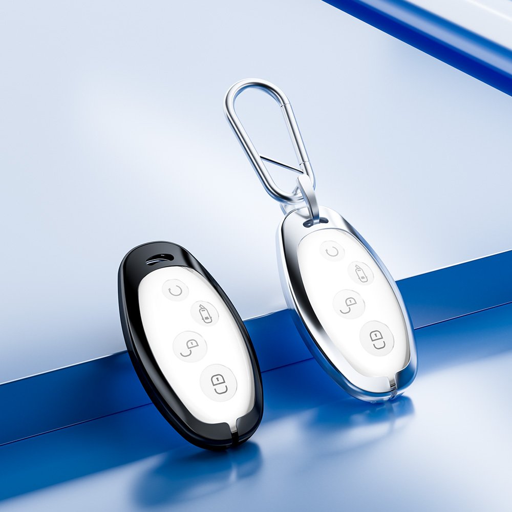 Car Remote Key Metal Protective case BYD New Energy Car Key Cover case Shell