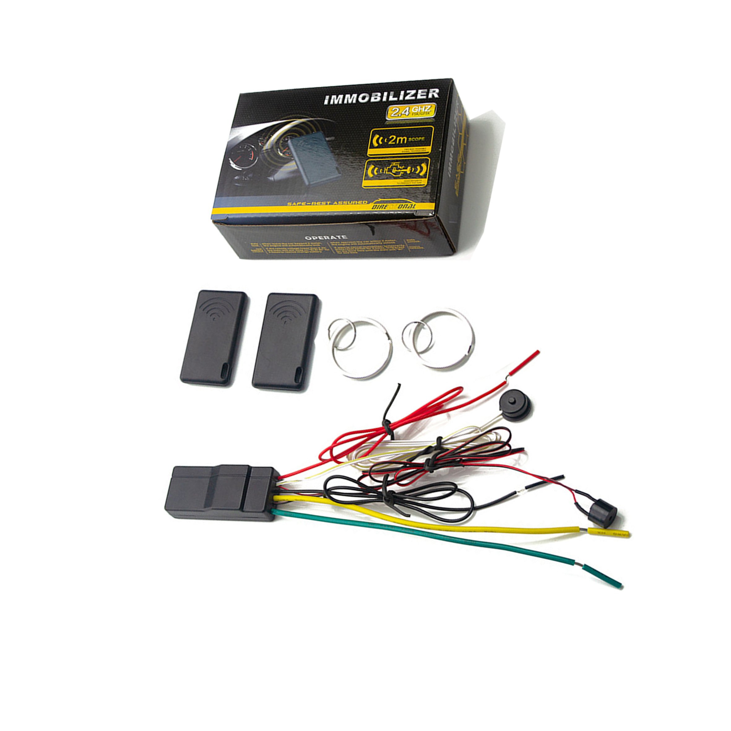 Factory Supply Wireless 2.4Ghz Car Engine Immobilizer System Immobilizer Alarm Security Inmovilizador Para Autos Motorcycle