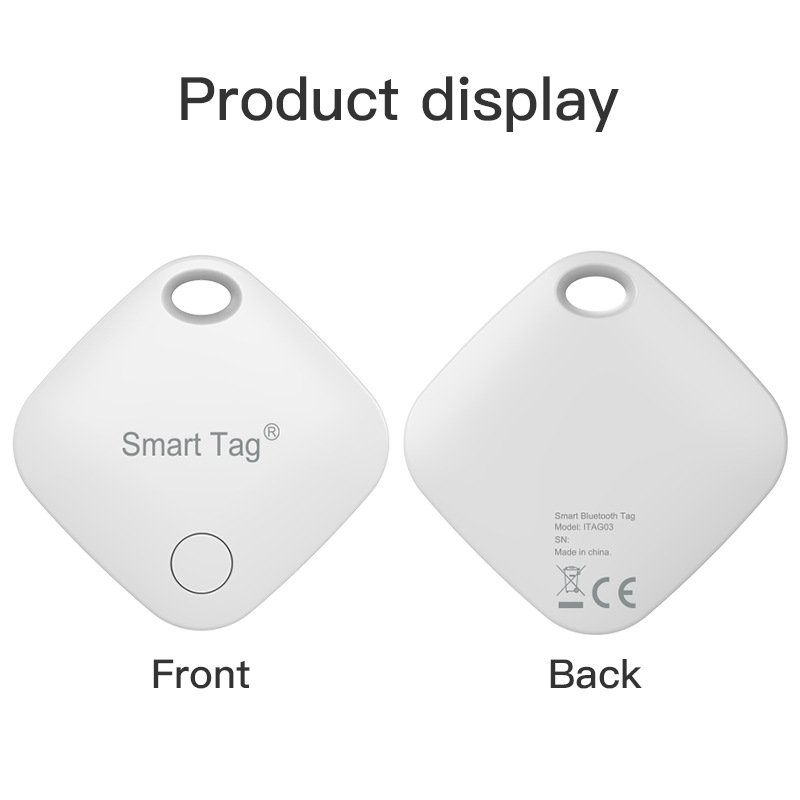 Airtag MFi Certified Pet Dog Locator Anti Lost Alarm Smart Tag Find My Air Tag Key Finder Mini GPS Tracker for Apple IOS
