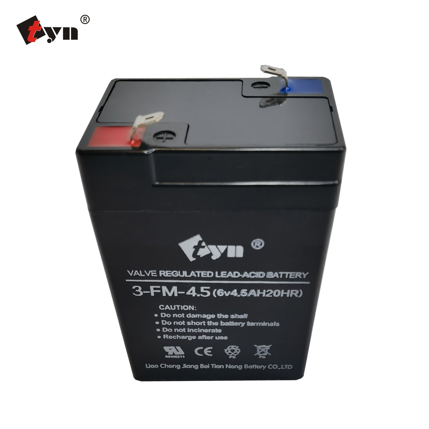 Battery 6v 4ah 6volt Battery 250 Watt Trojan Battery 6v4.5ah