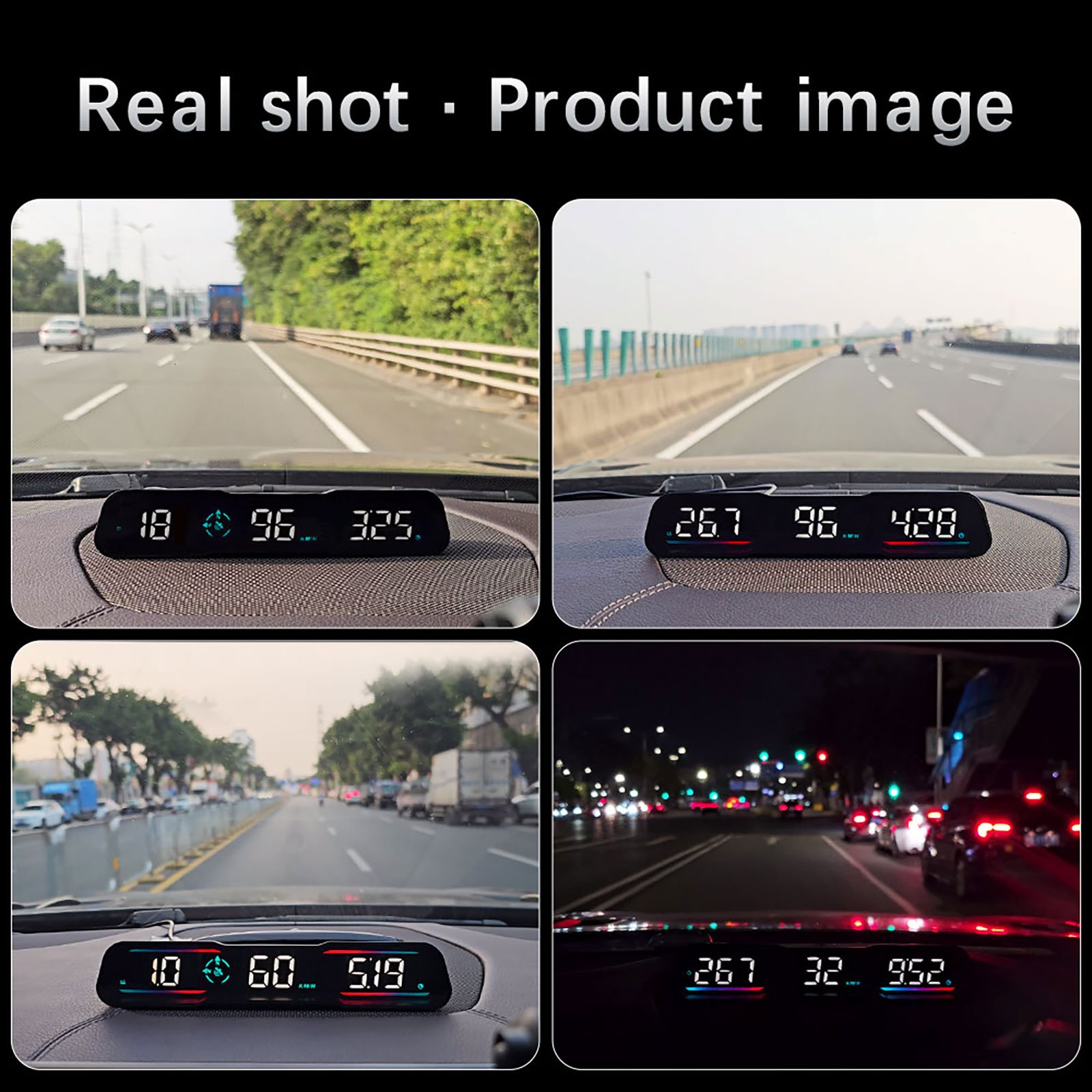 2024 WiiYii New G19 Car Digital GPS Speedometer Universal Head-up Display HUD