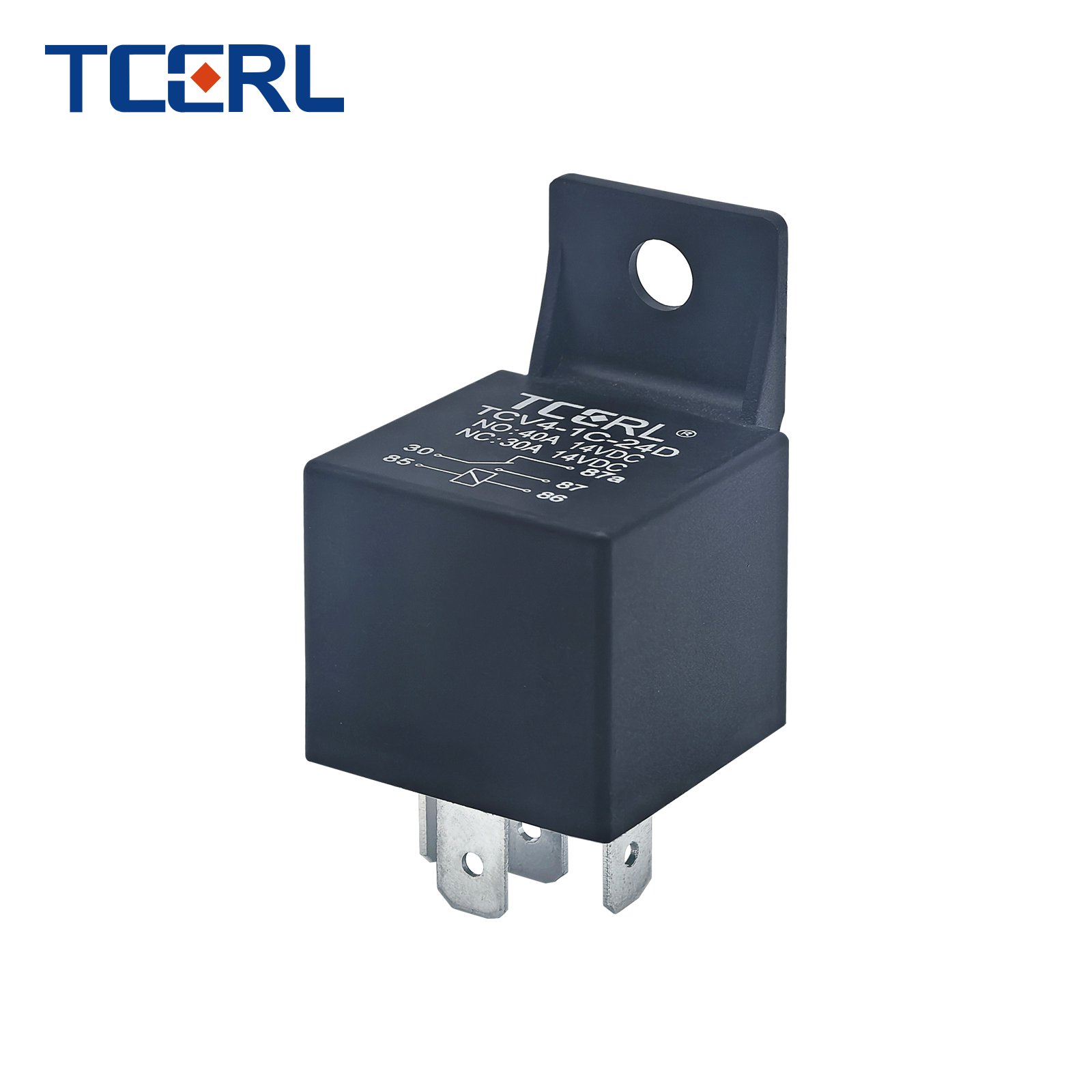 TCV4-1C-24D Miniature Automotive Relay 40A High Power Customizable Electrical Switch with Sealed Protection Customizable Relays