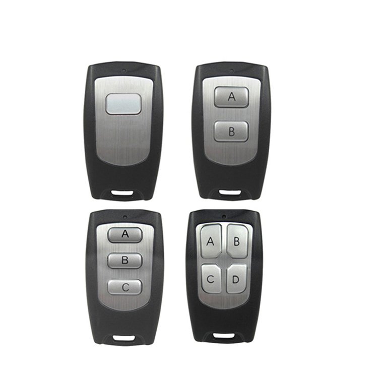 Wireless Remote Control 433mhz ABCD Button Include Key Chain and Battery