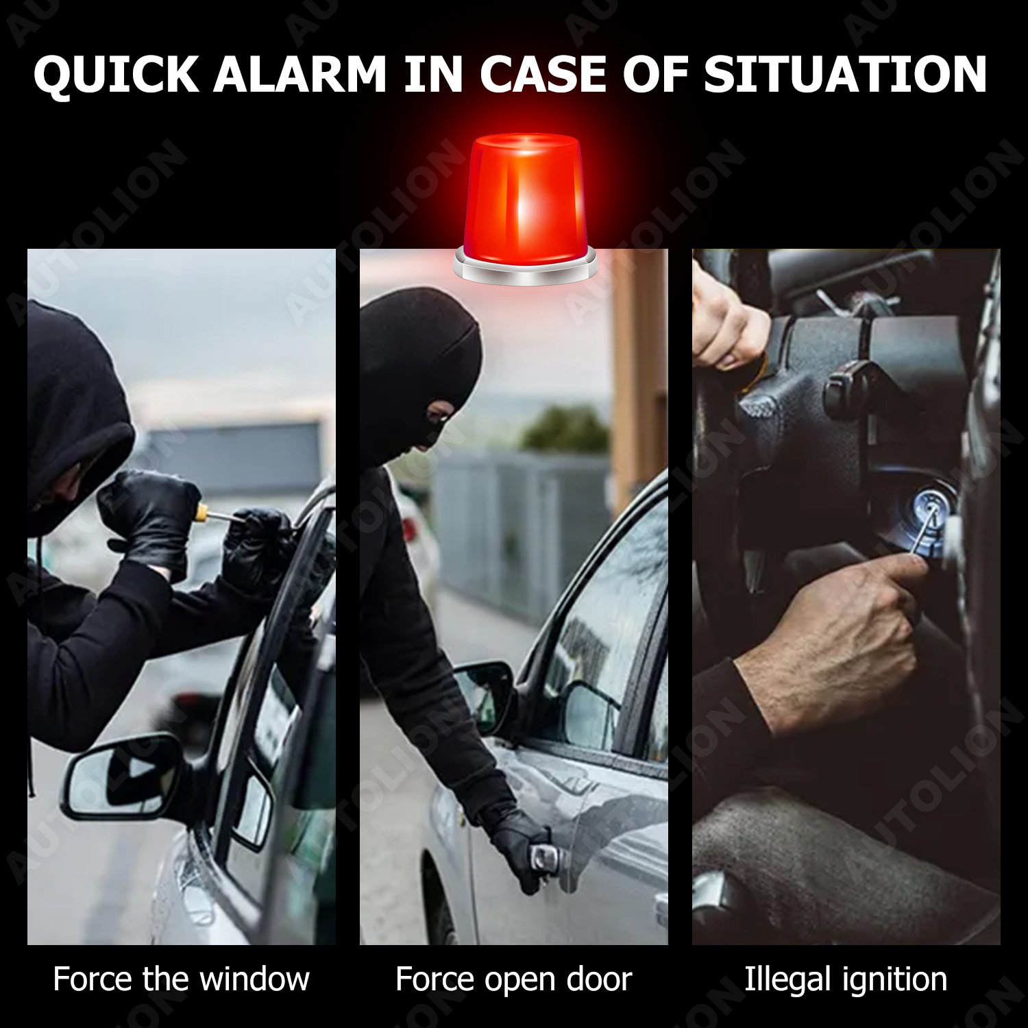 Hot Selling Car Alarm System Prestige Car Alarm System 433Mhz Keyless Entry System Lock/unlock Trunk Release Alarms