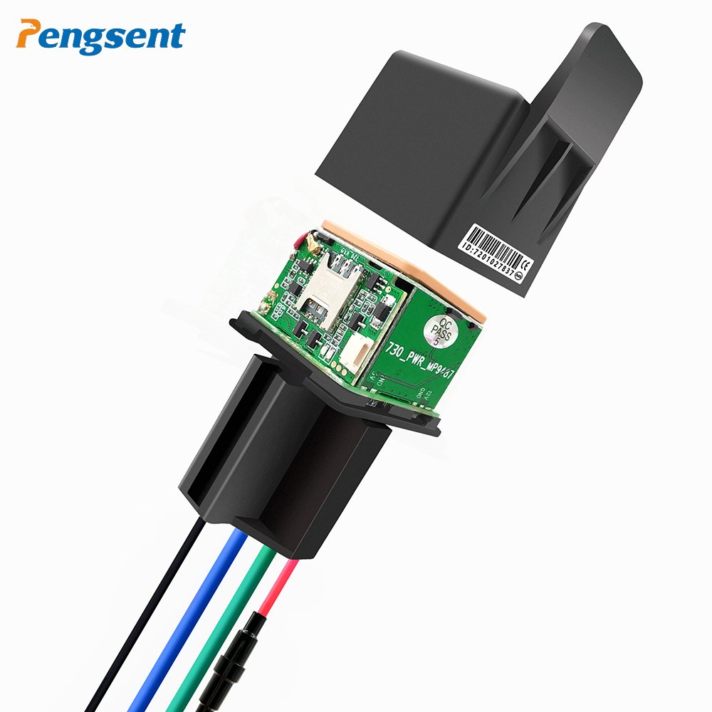 Pengsent Free APP FM01 4G Cut Off Fuel ACC Detection Motorcycle GPS Tracking Device Hidden Vehicle Locator Car Relay GPS Tracker