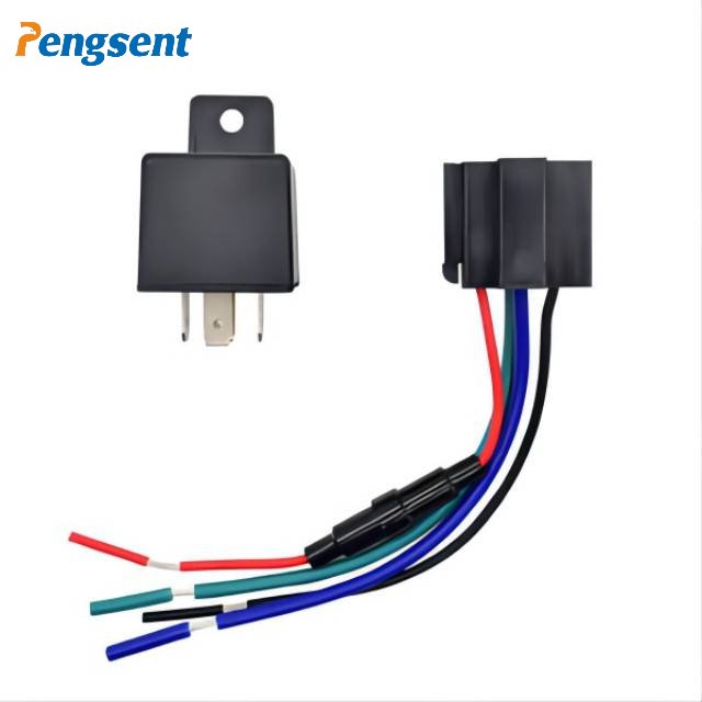 Pengsent Free APP FM01 4G Cut Off Fuel ACC Detection Motorcycle GPS Tracking Device Hidden Vehicle Locator Car Relay GPS Tracker