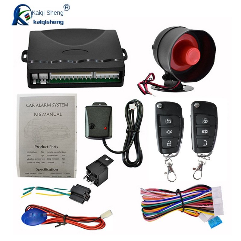 Kaiqisheng Auto Supplies Keyless Entry Alarm System for Toyota Yaris 12V Remote Control Central Lock With Vibration Alert