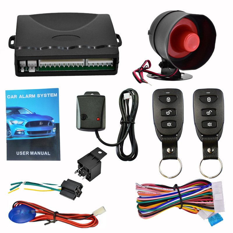 Wholesale Universal 433mhz Easy Install Ignition Alarm Car and Keyless Entry Function Car Alarm System