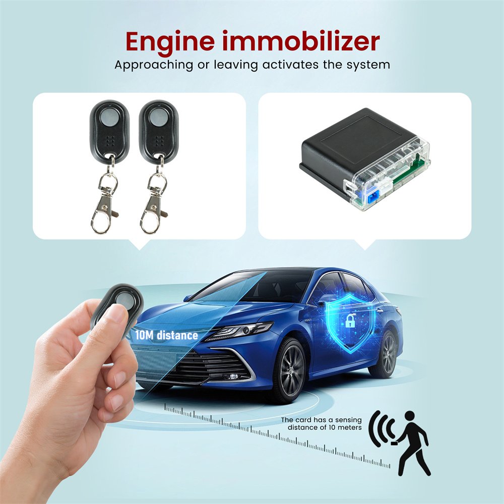 Universal Bluetooth Long Transmitting Anti Theft Car Immobilizer System Remote Cut Car Immobilizer
