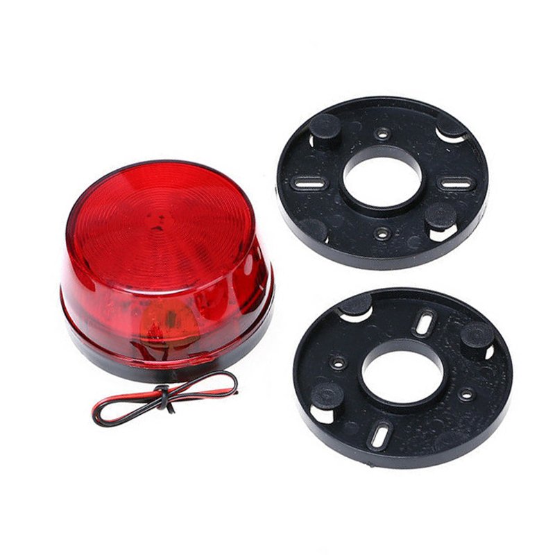 DC9V 12V Security Alarm Strobe Signal Safety Warning Flashing LED Light Lamp Auto Traffic Alarm Signal Light for Car Accessories