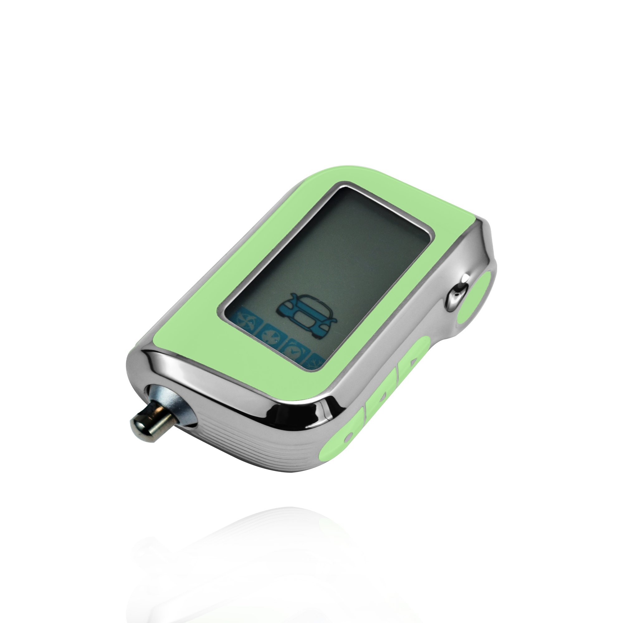 TPU Soft Car Key Case Starline Smart Key Fob Cover Two Way Car Alarm LCD Remote Controller for Russia