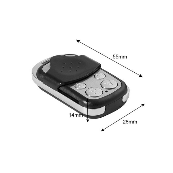 433mhz Universal Cloning Key Fob Remote Control for Garage Doors Electric Gate Cars Alarm Remote Control Duplicator