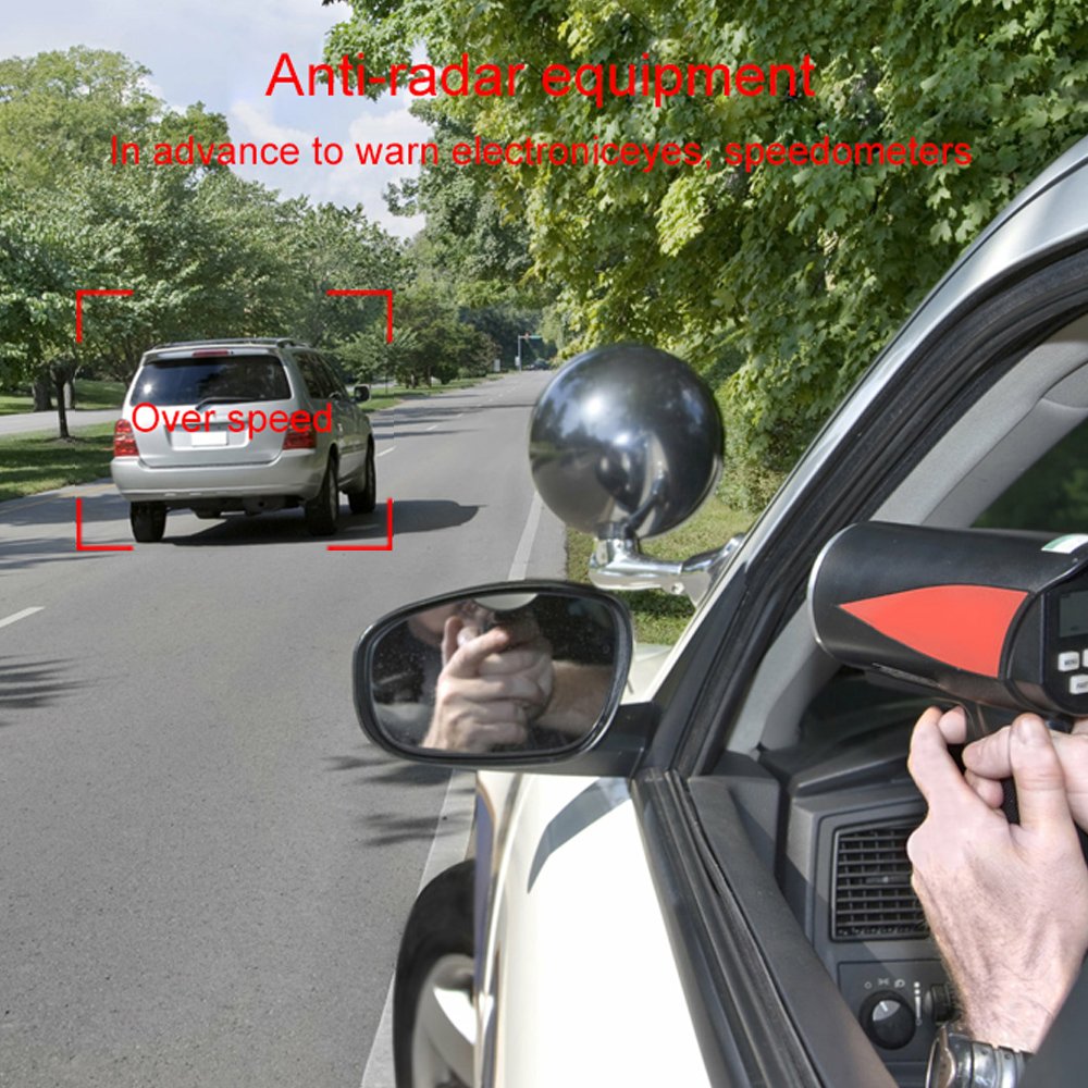 Car Antiradar Detector Auto Speed Alert Russian Alarm LED Display GPS Anti Radar Detector Signature Karadar Pro980