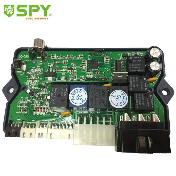 China SPY Two Way Lcd Remote Auto Alarm Car Alarm Security System
