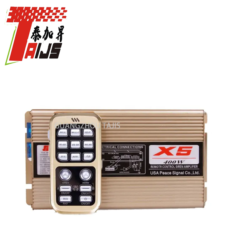X5-400w Wires Car Siren,dc12v Fire/Truck / Emergency Vehicle 400w Alarm Siren ,400w Speaker Alarm
