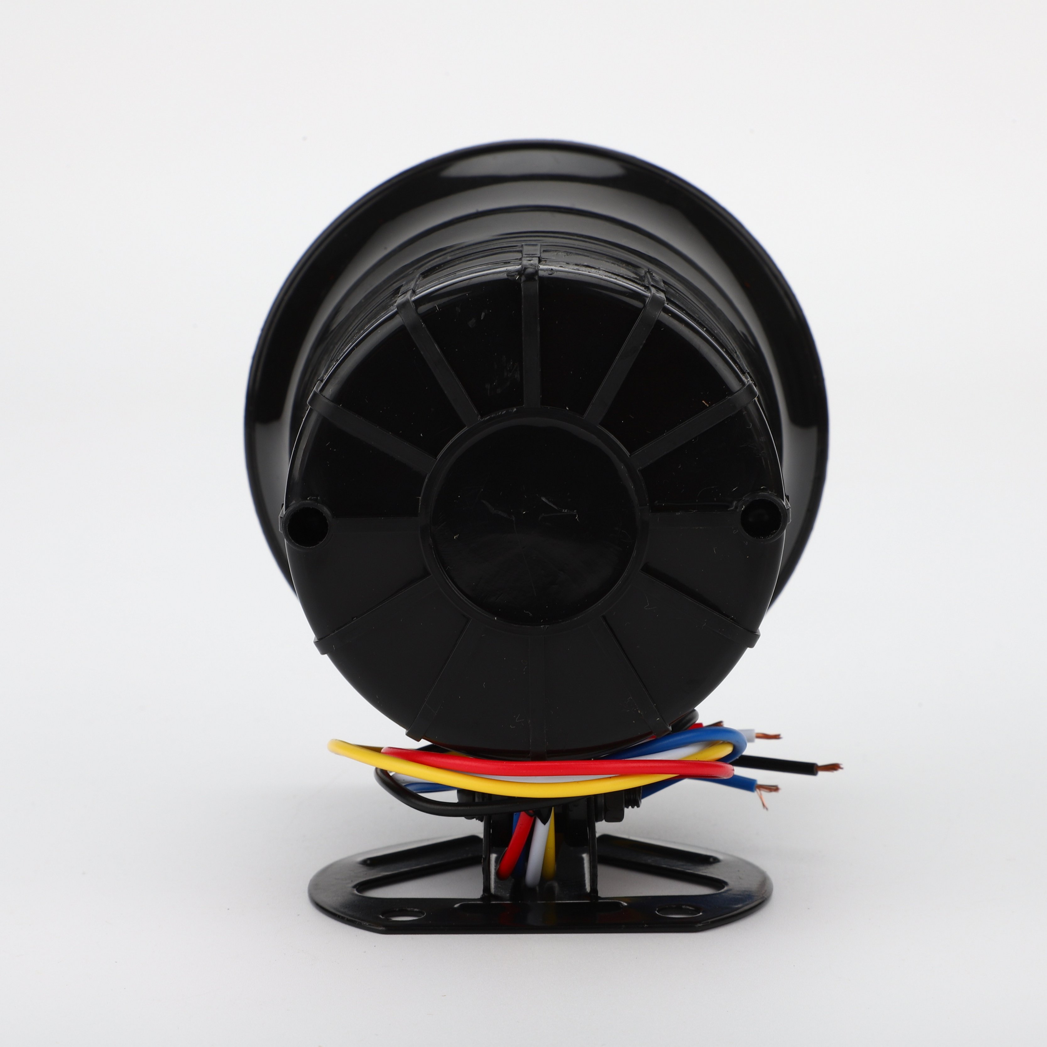 CHSKY 25W Waterproof and Dustproof Black Horn Tweeter 12-36V High Decibel Car Horn Electric Speakers Srinkler Loud Horn for Car