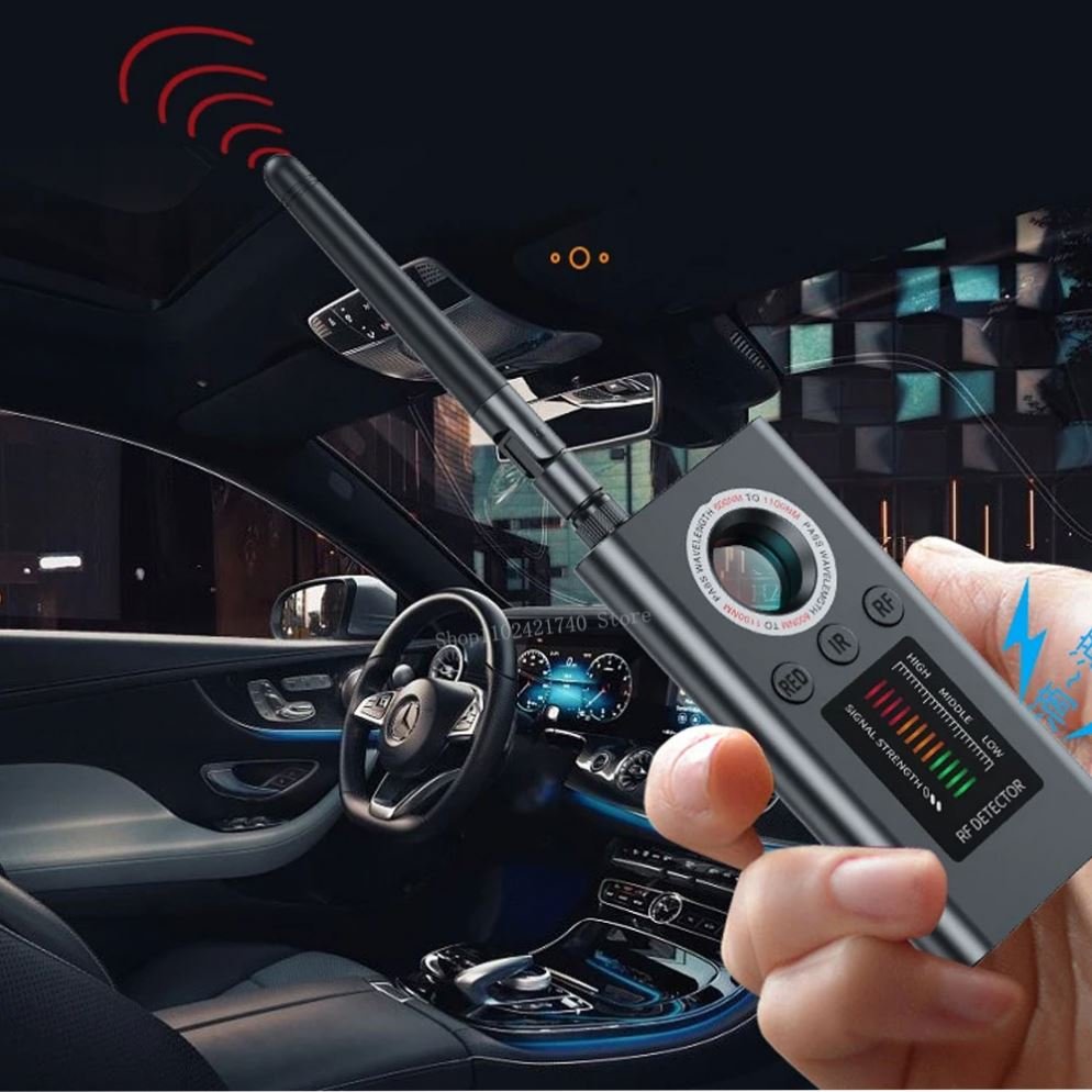 Handheld Hidden Camera Detector Anti Mini Gadgets Wireless Signal Car GPS Infrared Search Devices