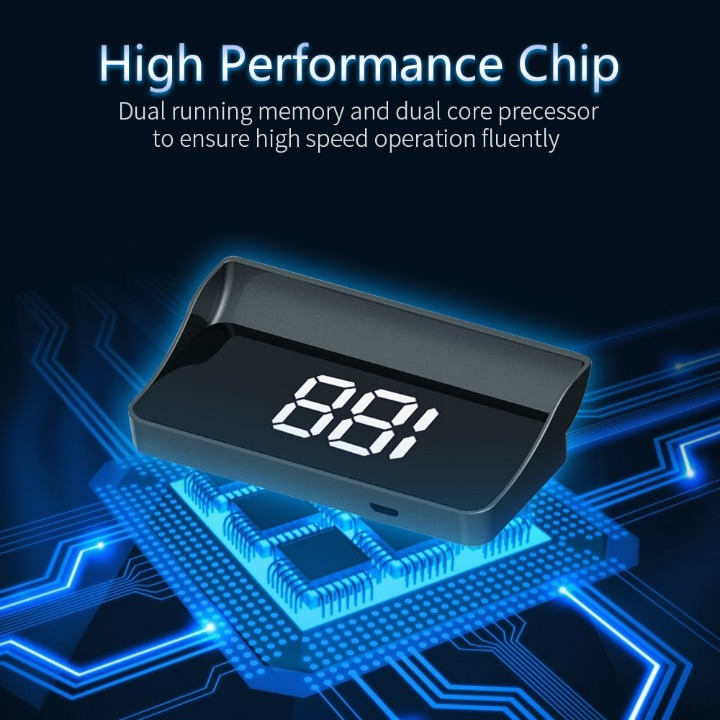 Hot Selling New Car Head-up Display HUD Cross-border E-commerce Dedicated KMH/MPH Car Universal