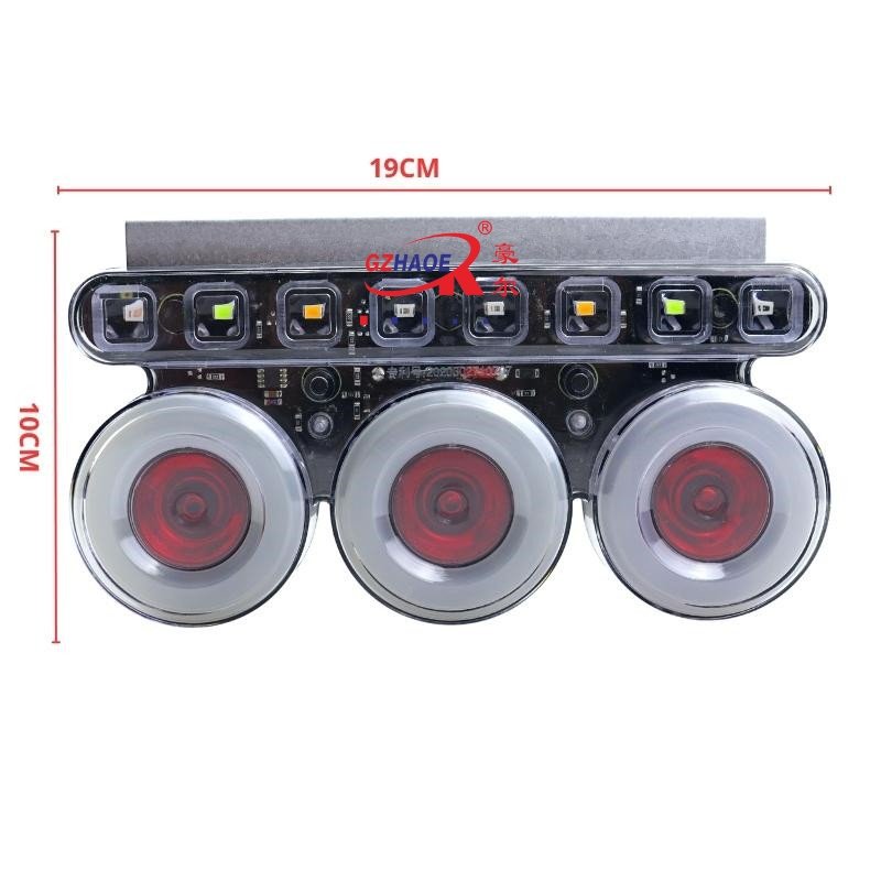 12-48V Car Reversing Alarm Back up Horn Reverse Beeper Buzzer Backup Alarm Horn With LED Light