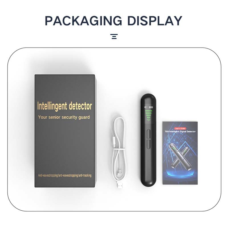 T88 Signal Detector Hotel Anti-sneak Shooting Detection Camera Detector Car Gps Detector Anti-eavesdropping Anti-tracking Alarm