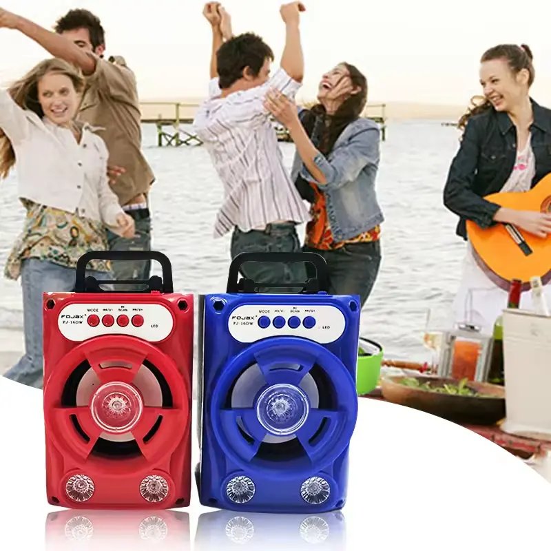 Waterproof Stereo Blue-tooth Outdoor Wireless Dj Party Mini RGB Smart Portable Gaming Colorful LED Speaker