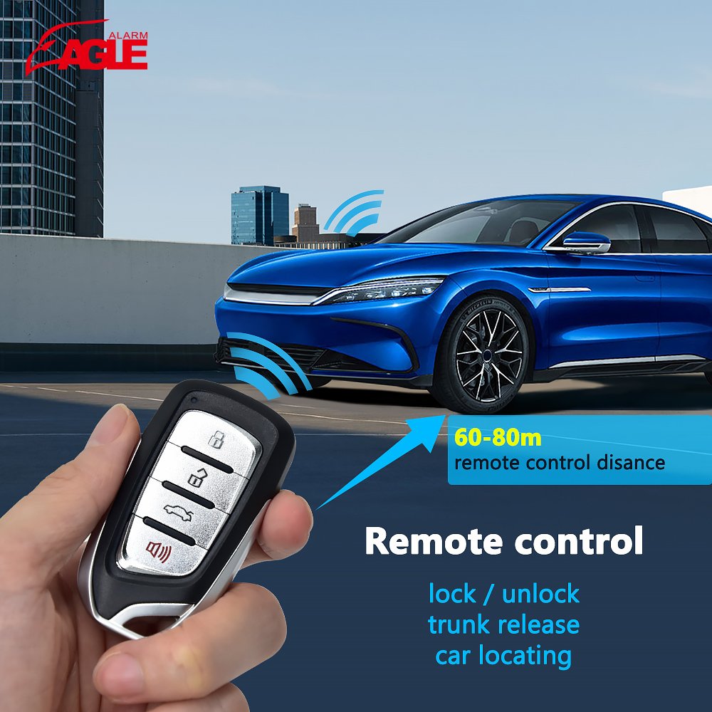 Car Keyless Entry System With Remote Keyless Entry Car Alarm