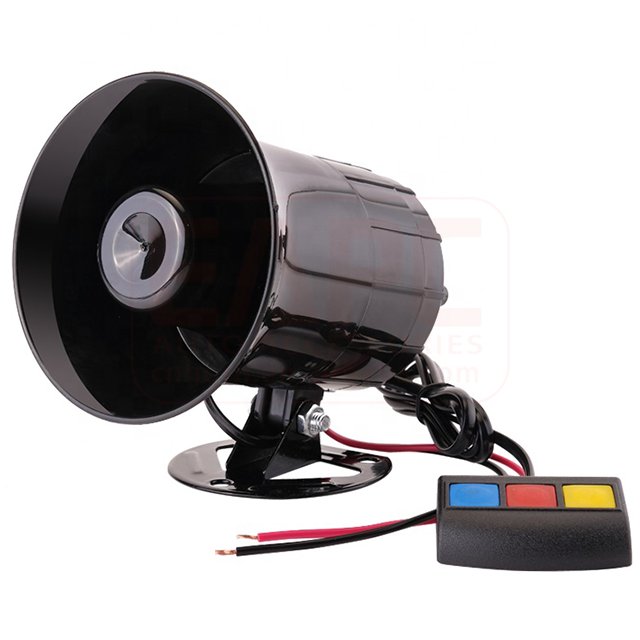 TZ-415-3 CAR Horn 12V Horn 30W 3 Tone Reverse Siren PA System Truck Car Alarm Back Buzzer