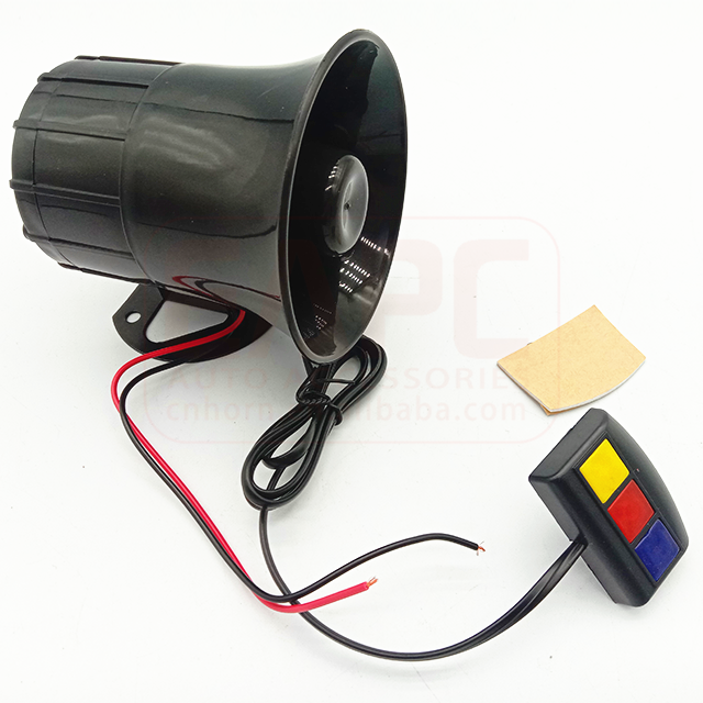 TZ-415-3 CAR Horn 12V Horn 30W 3 Tone Reverse Siren PA System Truck Car Alarm Back Buzzer